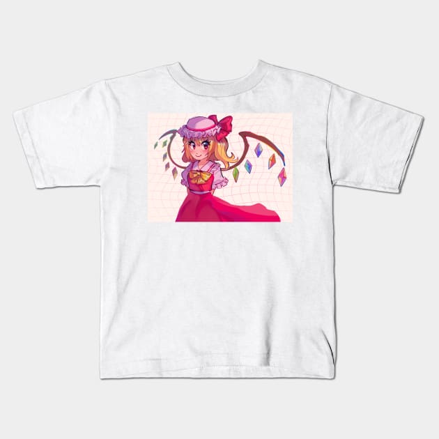 Flandre Scarlet Kids T-Shirt by Sakuritah